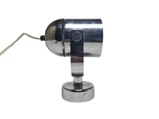 Lampe de chevet Art Déco, Belgique, années 1960 – Appliques murales, Metal, Chrome (photo 11 of 13)