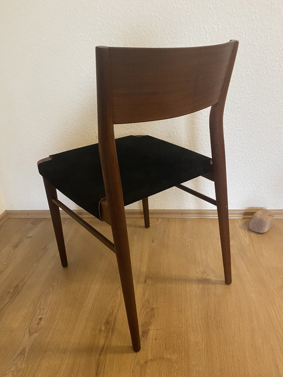 Image 1 of 2 Esszimmerstühle von Georg Leowald für Wilkhahn, 1950er