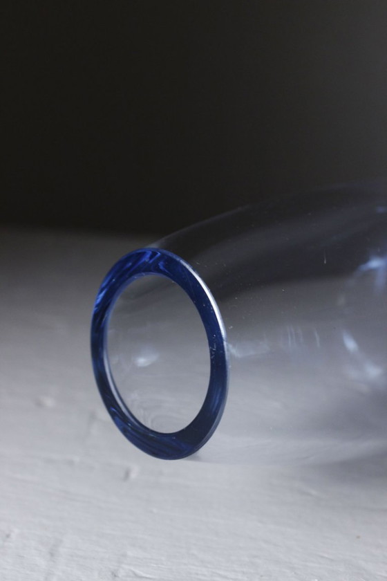 Image 1 of Per Lutken für Holmegaard – Hellblaue Vase der Hellas-Serie, Dänemark, 1962