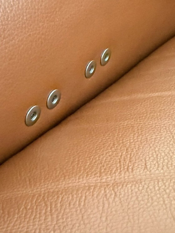 Image 1 of ROM1961 Radioso corner sofa 260x210x80 Cognac leather + recliner