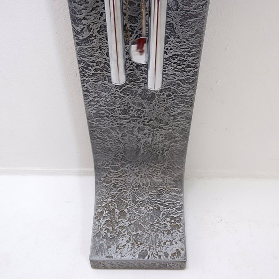 Image 1 of Vintage brutalistische staande klok, jaren 70