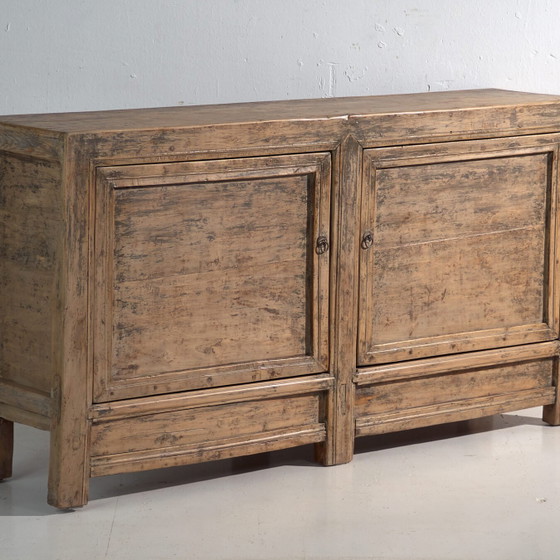 Antique sideboard in pine wood – China, circa 1930 – Iron (photo 4 of 40)
