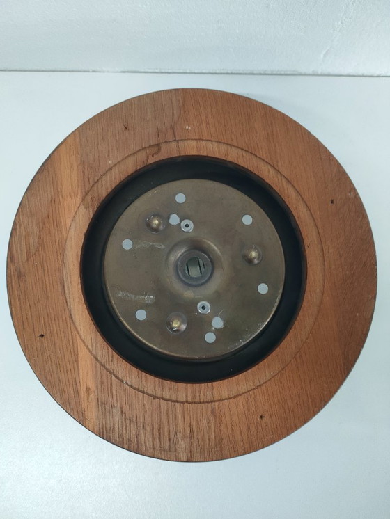 Image 1 of Plafonnier vintage spécial en verre opale (style Art Déco)