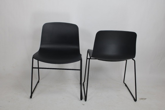 Image 1 of Set of 2 About A Chair AAC08 chairs designed by Hee Welling for HAY in Denmark