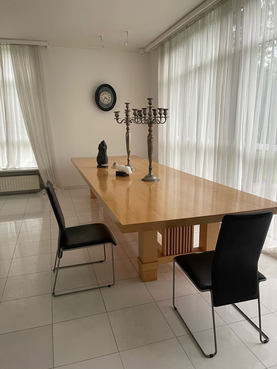 Image 1 of Großer, einzigartiger XXL-Tisch aus Ahornholz, maßgefertigt!