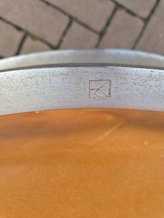 Poul Kjærholm PK22 – E. Kold Christensen – Design Vintage – Set di 2 – Sedie e poltrone, Leather, Metal (photo 10 of 11)