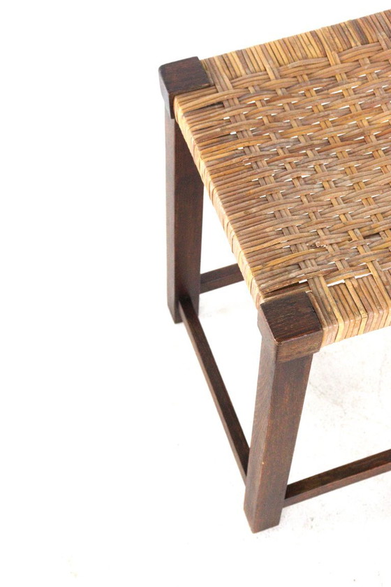 Sgabello in legno vintage brutalista – Sgabelli (photo 8 of 11)