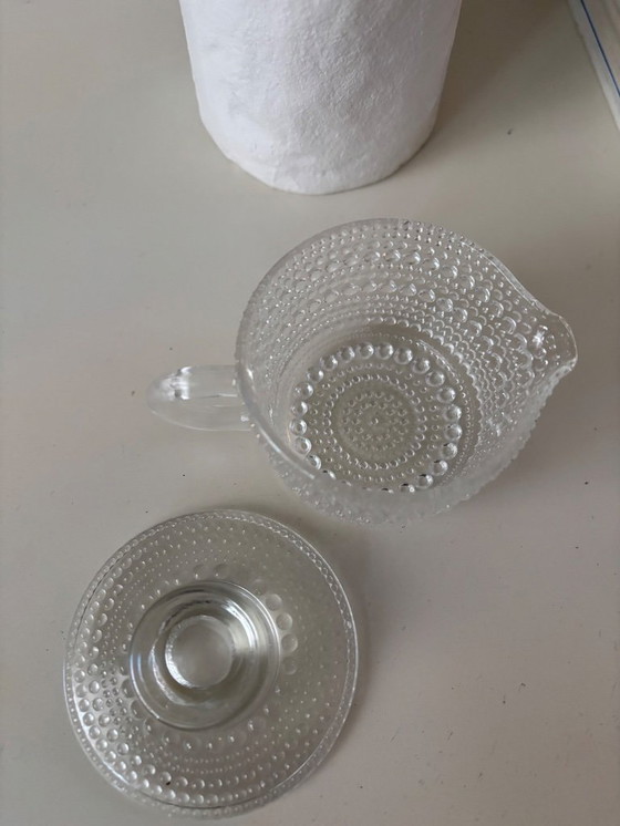 Image 1 of Set zucchero e latte Kastehelmi (Nuutajärvi / Iittala)
