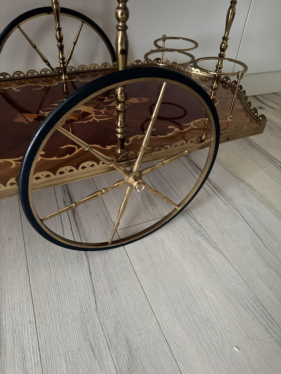 Image 1 of Italian serving trolley – Modello Depositato