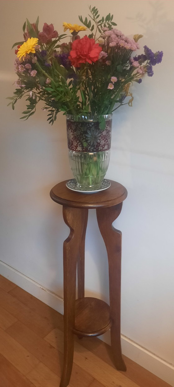 Image 1 of Verzierter Pflanzentisch, Amsterdamer Schule