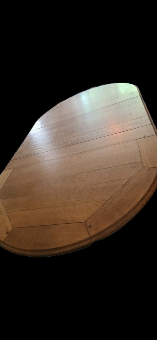 Bannink Art Nouveau extendable dining table