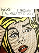 Roy Lichtenstein (1923-1997) - Vicki!