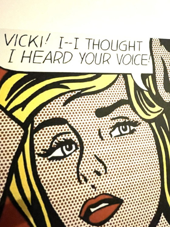 Image 1 of Roy Lichtenstein (1923-1997) - Vicki!
