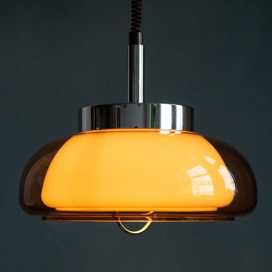 Image 1 of Suspension Herda vintage style Space Age des années 1970