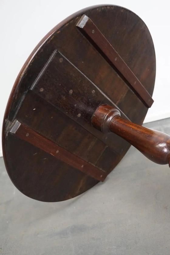 Image 1 of Table à vin victorienne en acajou du XIXe siècle