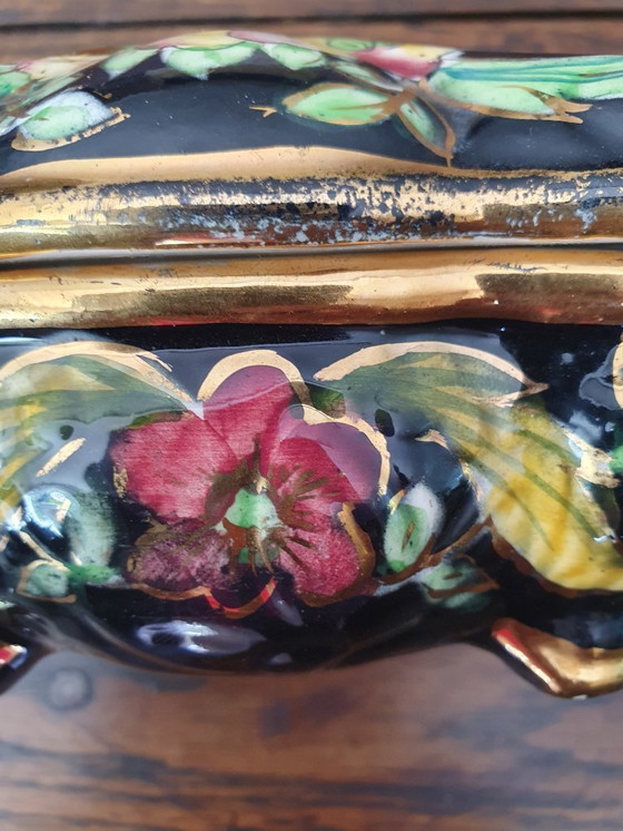 Image 1 of Joyero de cerámica- Hubert Bequet- Bélgica- Modelo166