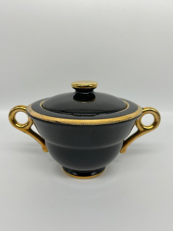 Image 1 of ensemble à thé Salins 1950