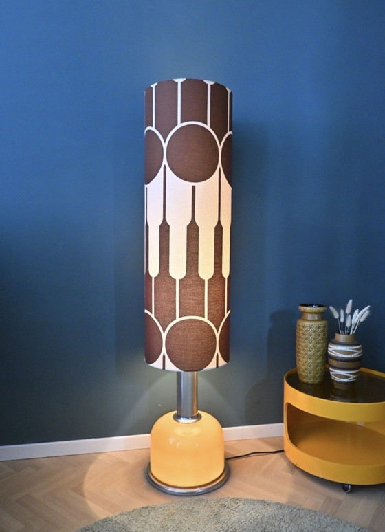 Image 1 of Prachtige Doria Retro Vloerlamp - Drie lichtstanden