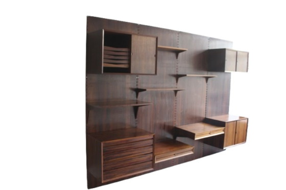 Mueble de pared en palisandro, de Poul Cadovius para Cado, Dinamarca. – Estanterías de pared, Wood (photo 4 of 17)