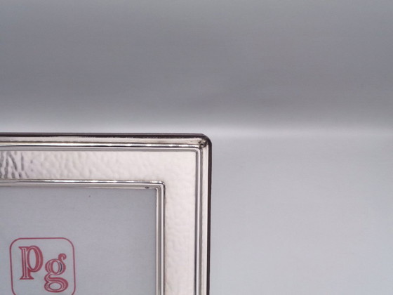 Image 1 of 925er Silberrahmen 10x15 gehämmert