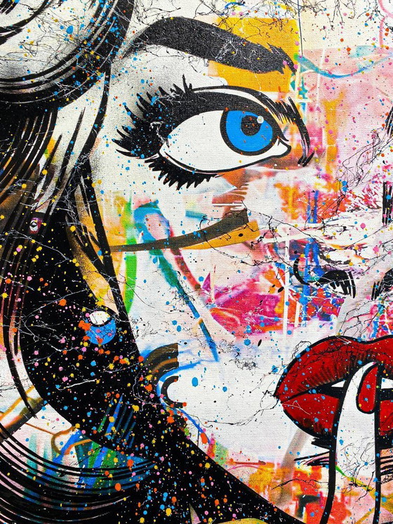 Image 1 of GONGAS - Suspicious Minds - Toile d'artiste