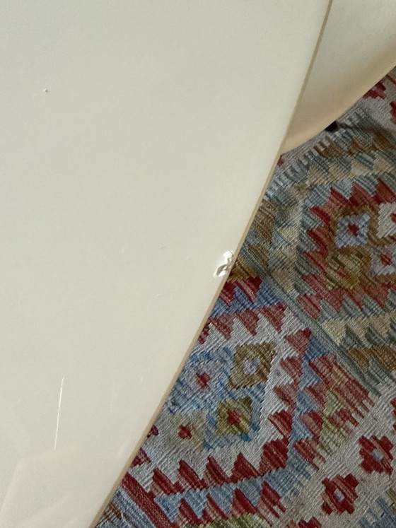 Image 1 of Kartell Glossy Table + 6x White Vitra Eames Chairs