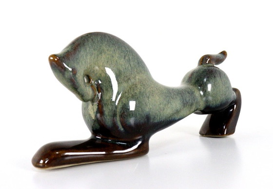 Image 1 of Vintage ceramic mid - Century horse