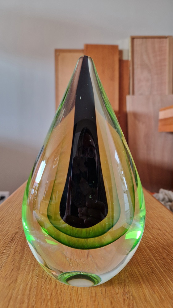 Image 1 of Glazen ornamenten druppel 