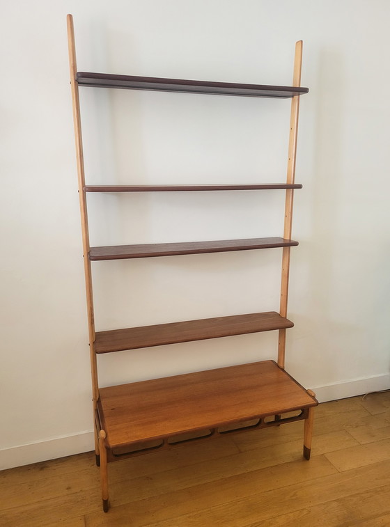 Image 1 of Vintage wandsysteem van William Watting voor Scanflex 1950