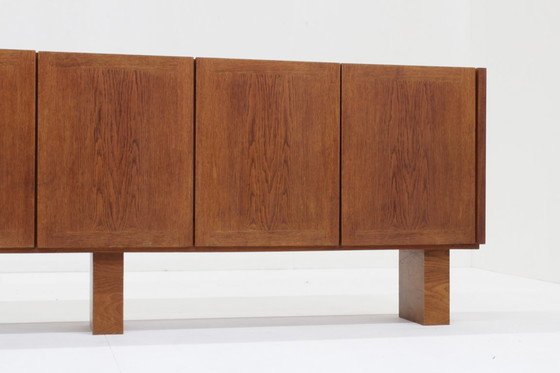 Image 1 of Vintage Mid Century large minimalist sideboard 1960s