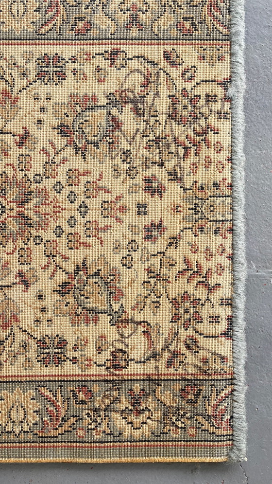Image 1 of Tapis de couloir Beige Gris-Bleu vintage