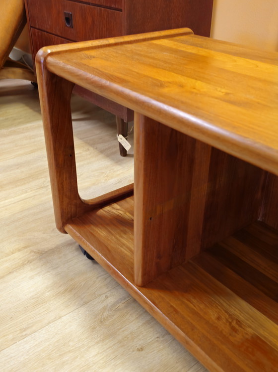 Image 1 of Vintage Dyrlund Teak Deens Audiomeubel / Platenspeler Kastje LP