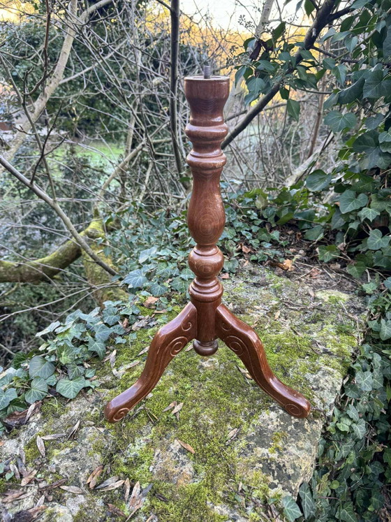 Table d'appoint vintage en bois massif – Tables d'appoint, Wood (photo 6 of 10)