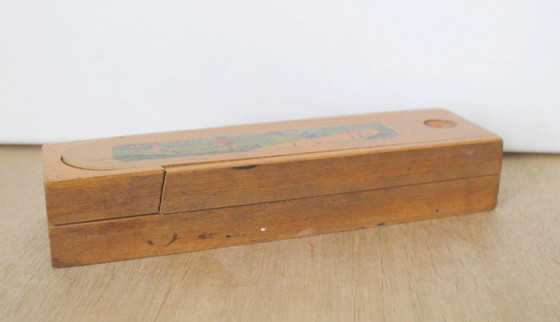Astuccio Antico – Litografia Nostalgica (Anni '30-'50) – Oggetti decorativi, Wood (photo 6 of 14)