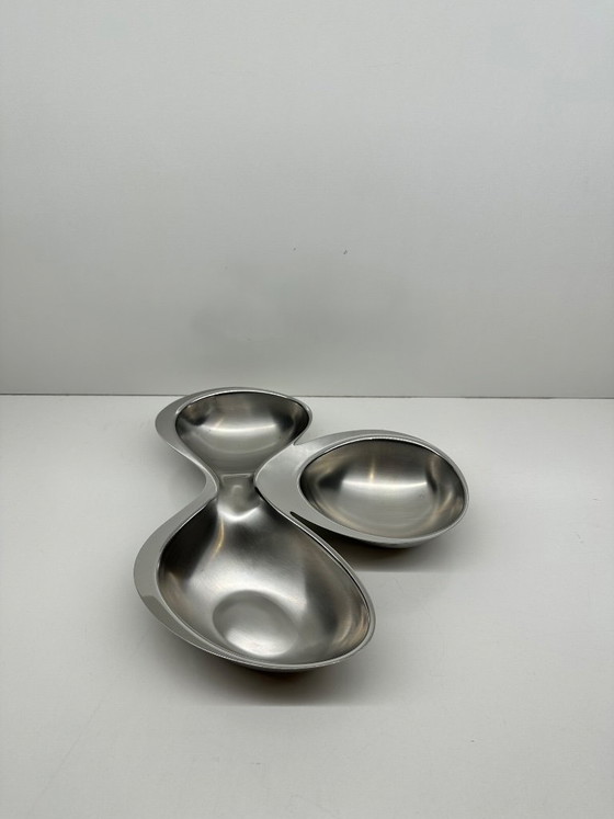 Image 1 of Babyboop RA03 Ron Arad Appetizer Dish for Alessi, Three Compartments