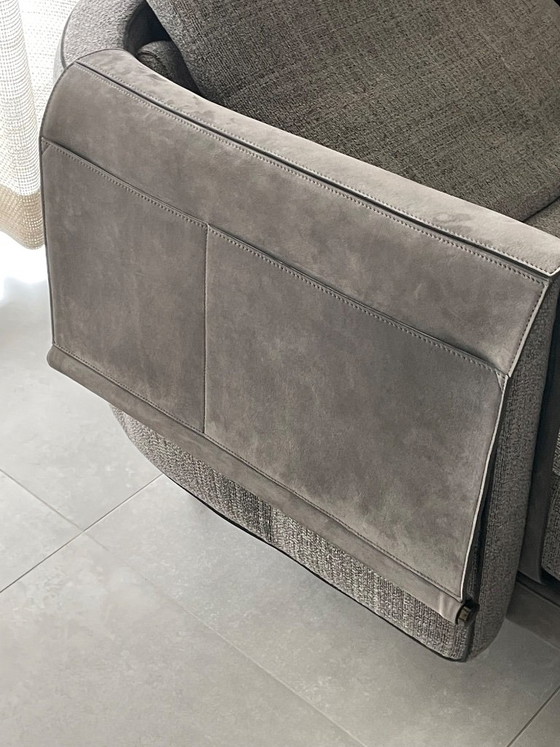 Minotti Sofa – Leder, Metall (photo 4 of 5)