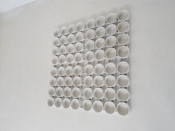 Image 1 of Wandsculpturen uit het ruimtetijdperk, Duitsland jaren 70