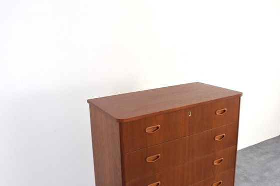 Image 1 of Mid-Century Danish Teak Chest of Drawers, 1960s.
