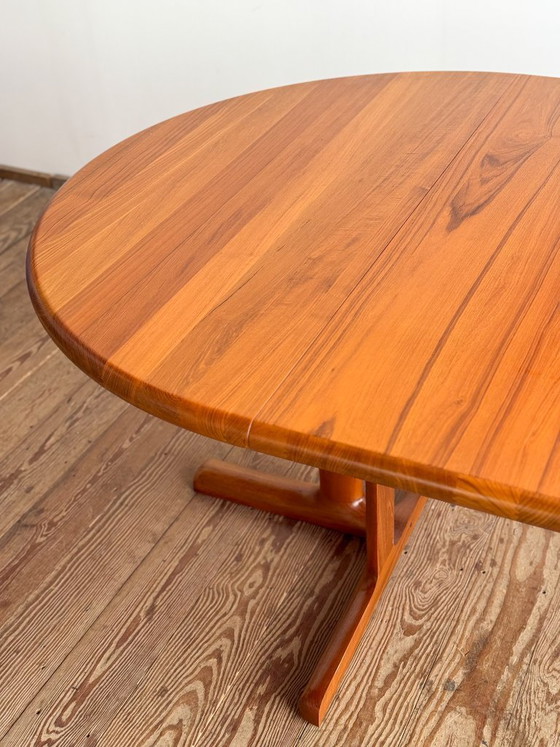 Image 1 of Deense uitschuifbare eettafel van teakhout van Dyrlund