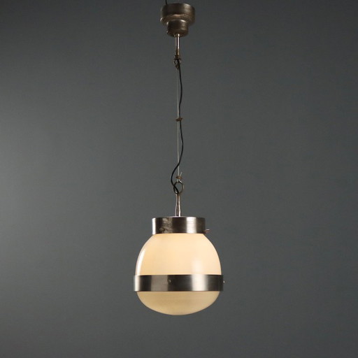 Lámpara 'Delta' de Sergio Mazza para Artemide – hanglampen, Brass