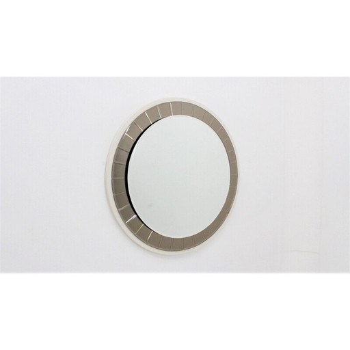 Miroir rond italien vintage, 1950