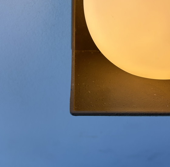 Image 1 of Pair of vintage sconces, RAAK W1804, brown Bakelite and opaline, low country