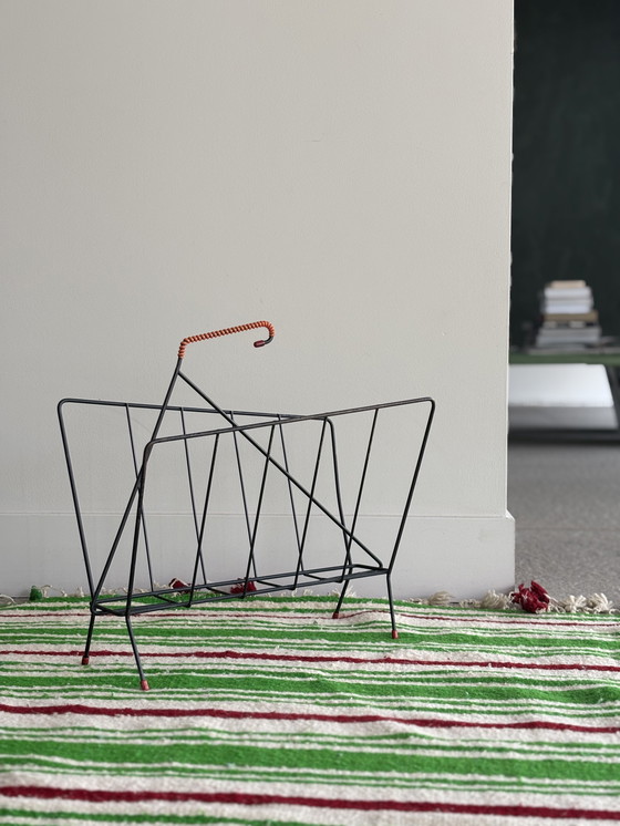 Image 1 of Tijdschriftenrek, años 50