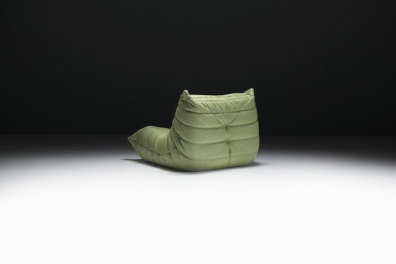 Image 1 of Togo originale in pelle vintage (1978) di Michel Ducaroy per Ligne Roset Francia
