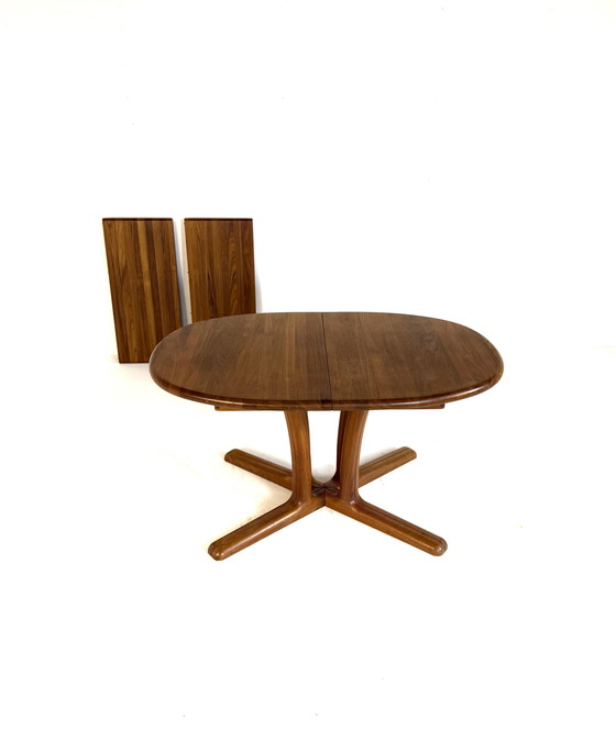 Image 1 of Vintage XL extendable Danish dining table, Dyrlund '70