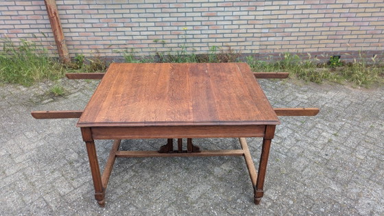 Image 1 of Antique oak table