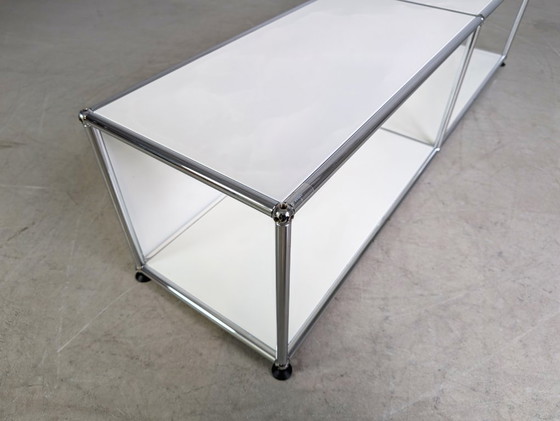 Image 1 of Aparador original USM Haller blanco 1x2 mueble TV cómoda Fritz