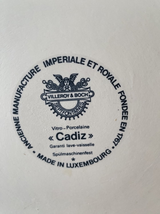 Image 1 of Große Gemüseschüssel, Salatschüssel, Terrine, Modell Cadiz von Villeroy & Boch, neu