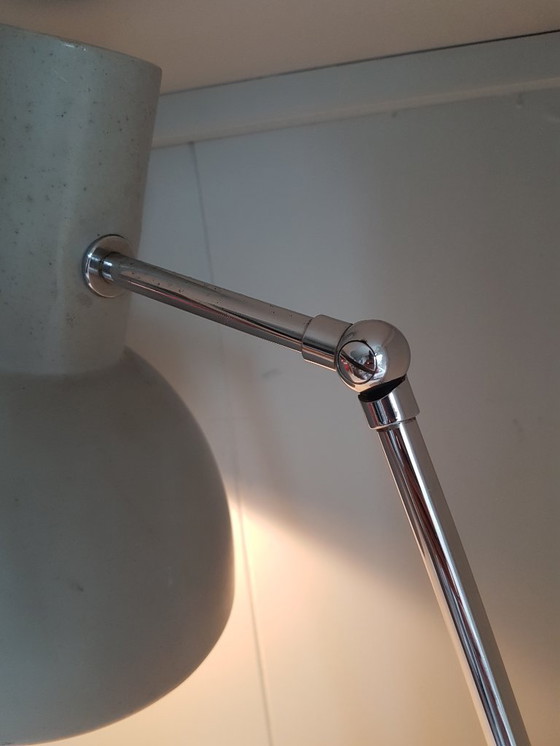 Image 1 of Lampe de bureau Stilux italienne vintage patinée des années 50