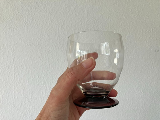 Image 1 of Serie de copas Kristalunie Maastricht, diseño de W.J. Rozendaal